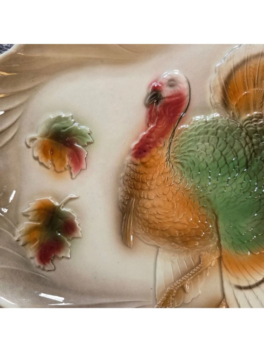 1959 Lane & Co. Van Nuys Cal T40 Turkey Platter